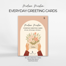 Load image into Gallery viewer, Modern Muslim Greeting Cards | Set of 18