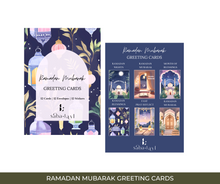 Load image into Gallery viewer, Ramadan Mubarak Greeting Cards | Set of 12