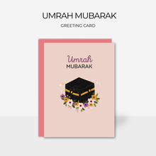 Load image into Gallery viewer, Umrah Mubarak | Greeting Card
