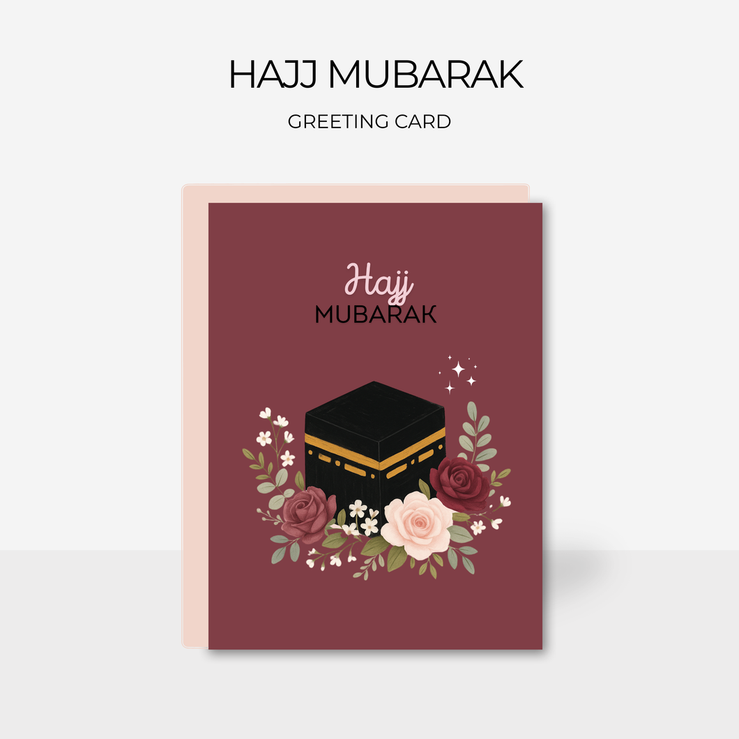 Hajj Mubarak | Greeting Card (Copy)