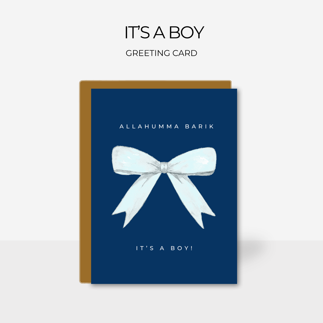 It's A Boy | Greeting Card