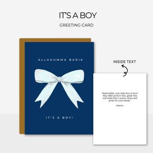 It's A Boy | Greeting Card