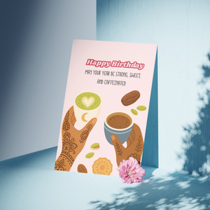 Birthday Coffee | Greeting Card