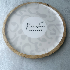 Eternal Noor✨  | WHITE- Ramadan Mubarak Platter