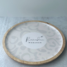 Load image into Gallery viewer, Eternal Noor✨  | WHITE- Ramadan Mubarak Platter
