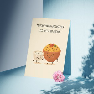 Biryani & Raita Together | Greeting Card