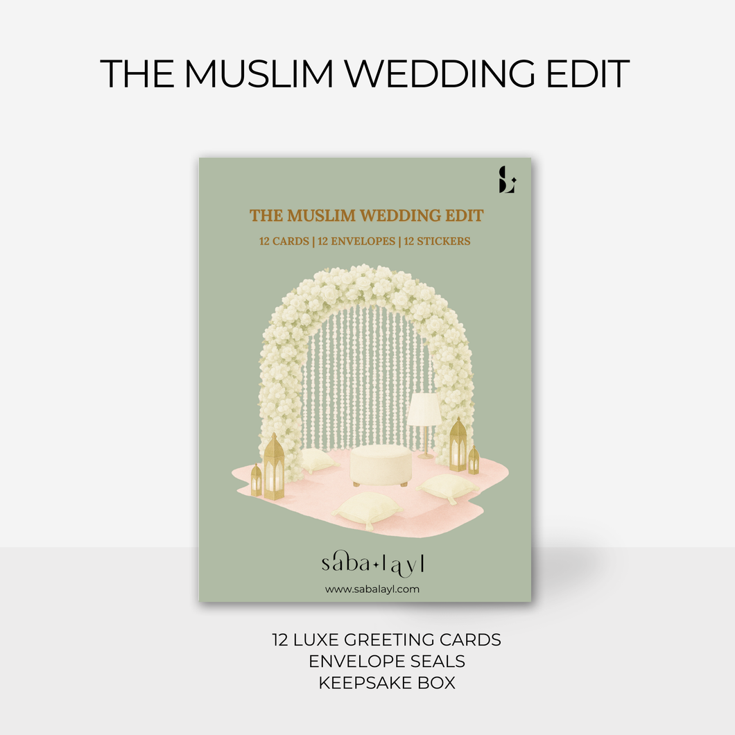 The Muslim Wedding Edit | Set of 12
