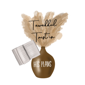 Tawwakul: Trust In His Plans Vinyl Sticker